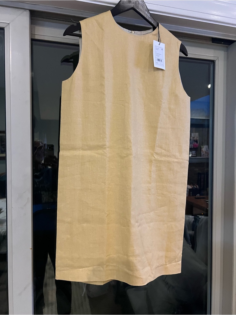 Theory Orange Blossom Sleeveless Column Dress